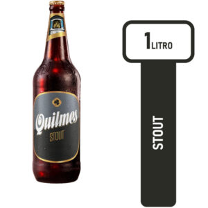 Cerveza negra Quilmes Stout 1 lt