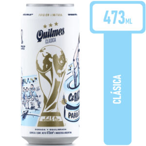 Cerveza rubia Quilmes 473 ml