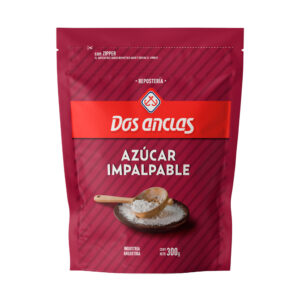Azúcar impalpable Dos Anclas bolsa 300 g.