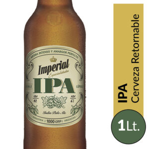 Cerveza rubia Imperial Ipa 1 lt