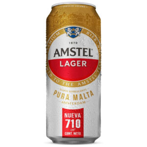 Cerveza blanca Amstel Lager 710 ml