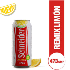 Cerveza blanca Schneider Limón Remix en lata 473 ml