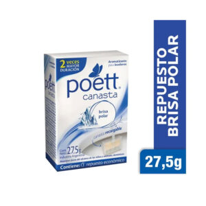 Canasta para inodoro + repuesto Poett fragancias 1 uni