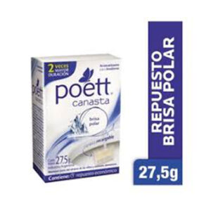 Canasta para inodoro rto surtida Poett 27.5 g.