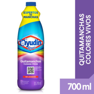 Quitamanchas Ayudín para ropa color botella 700 cc.