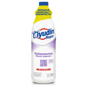 Quitamanchas Ayudín blanco supremo (botella) 700 ml.
