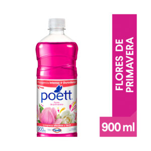 Limpiador líquido aromatizante Poett flores de primavera 900 ml.