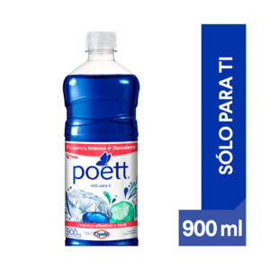 Limpiador líquido aromatizante Poett solo para tí en botella 900 ml.