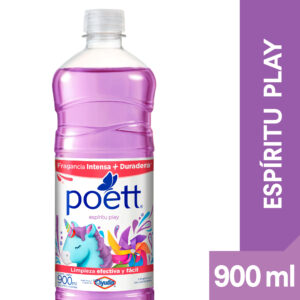 Limpiador líquido aromatizante Poett espíritu play 900 ml.