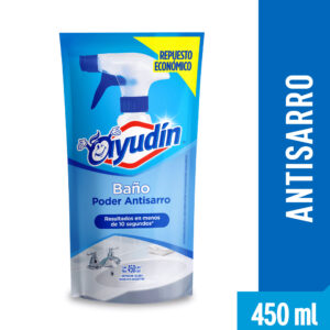 Limpiador de baño Ayudín limpieza activa (envase económico) 450 ml.
