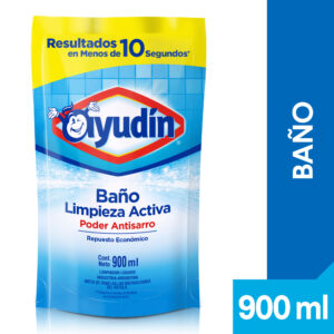 Limpiador de baño Ayudín limpieza activa (envase económico) 900 ml.