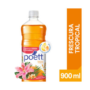 Limpiador líquido Poett frescura tropical 900 ml
