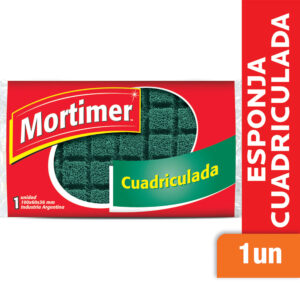Esponja Mortimer cuadriculada 1 u.