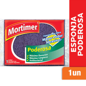 Esponja Mortimer cuadriculada poderosa 1 u.