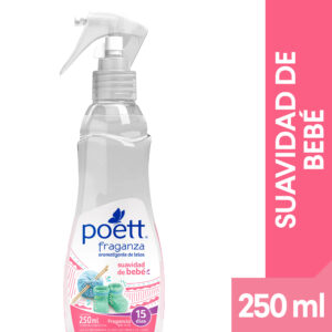 Aromatizante para tela Poett suavidad bebé 250 Cc.