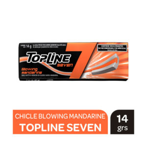 Chicles Topline Mandarina sin azúcar 14 grs