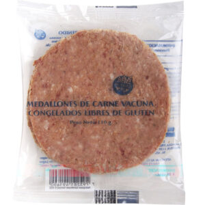 Medallón de carne vacuna 110 g.