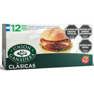 Hamburguesa de carne Unión ganadera 12 uni