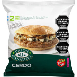 Hamburguesa de cerdo Unión ganadera 2 uni