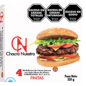 Medallón de carne Chacra nuestra estuche 4 uni