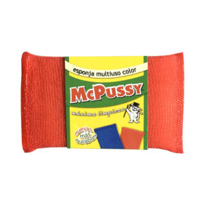 Esponja multiuso McPussy roja 1 u.
