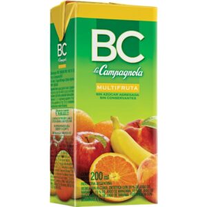 Jugo BC La Campagnola multifruta 200 cc.
