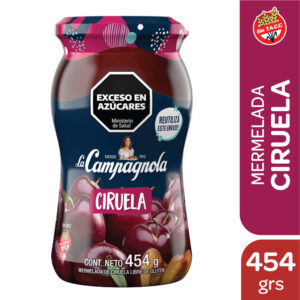 Mermelada de ciruela La Campagnola 454 g.