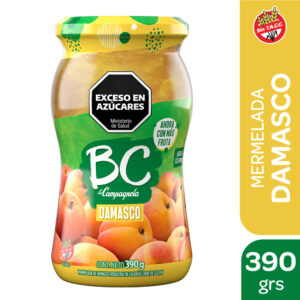 Mermelada BC La Campagnola damasco 390 g.