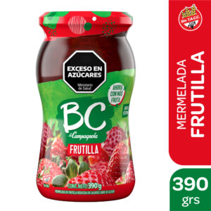 Mermelada BC La Campagnola frutilla 390 g.