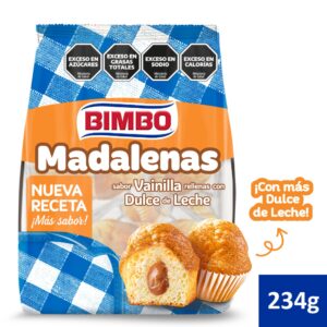Madalena Bimbo vainilla rellena con DDL 234 grs
