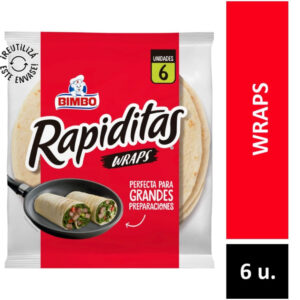 Rapiditas Bimbo Wraps Clásicas en bolsa 6 uni