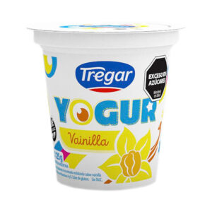 Yogur entero Tregar de vainilla 125 g.