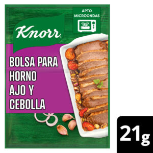 Condimento sabor al horno Knorr cebolla y ajo 21 g.