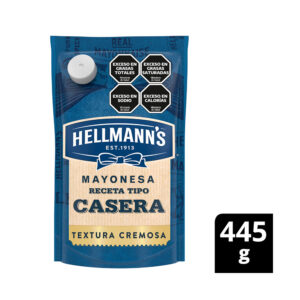 Mayonesa Hellmanns receta casera doypack 445 g.