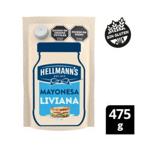 Mayonesa liviana Hellmanns dp 475 g