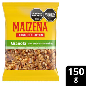 Granola Maizena coco y almendras 150 g.