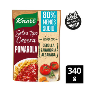 Salsa pomarola balance Knorr 340 g.
