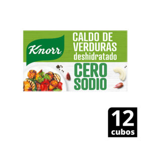 Caldo de verdura Knorr cero sodio 12 uni