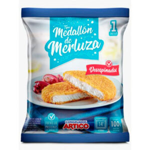 Medallón de merluza rebozados 100 g.