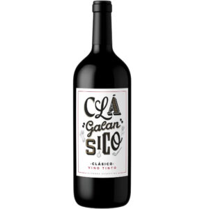 Vino tinto clásico Galan en botella 1.125 lts