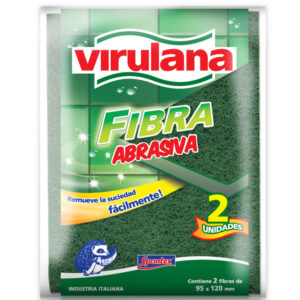 Esponja Virulana fibra abrasiva 2 u.