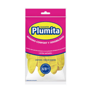 Guantes Plumita talle L  8-8  1/2 par