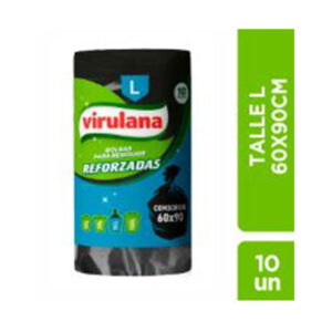 Bolsa de residuos Virulana 60x90 cm 10 uni