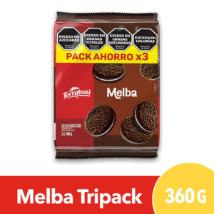 Galletitas dulce Melba rellenas 360 g.