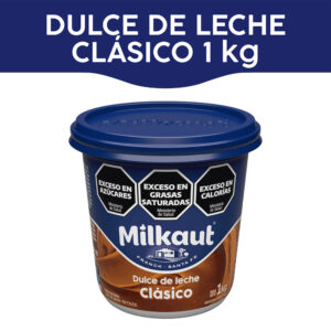 Dulce de leche Milkaut 1 kg.