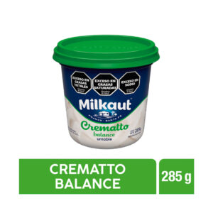 Queso untable Milkaut crematto en pote 285 g.