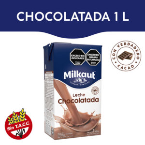 Leche chocolatada UAT Milkaut tetra 1 lt.