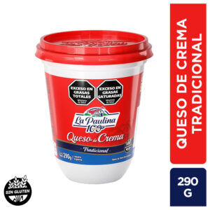 La Paulina queso crema tracidional 290 grs