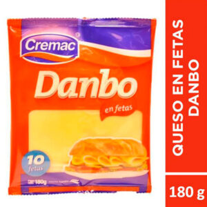 Queso danbo feteado Cremac 180 g.