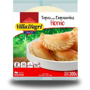 Tapa para empanada Villa D'agri bolsa x 12 uni